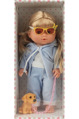 Melis Eşofmanlı Bebek Mavi