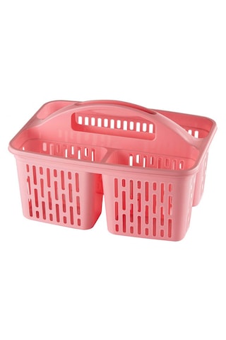 Bölme Düzenleyici Sepet Divided Organizer Basket Pembe