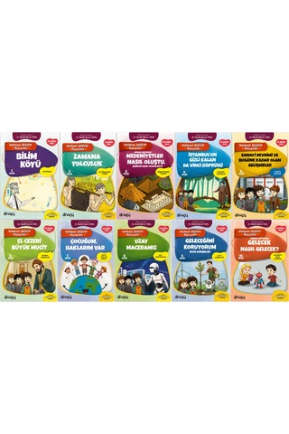 3.ve 4.sınıflar İçin Dünyanın Değişim Yolculuğu Seti Slime Set Hediye
