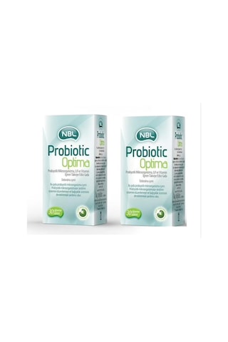 2 Adet Nbl Probiotic Optima 30 Çiğneme Tableti