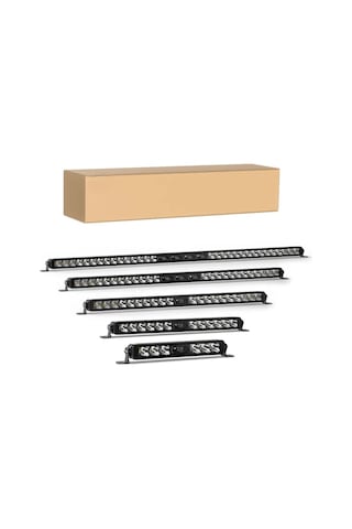 105 Cm Off Road Led Bar Kırmızı Pozisyon Lambalı Tampon Tepe Panjur İçi Kaput Çalışma - Premıum Ürün