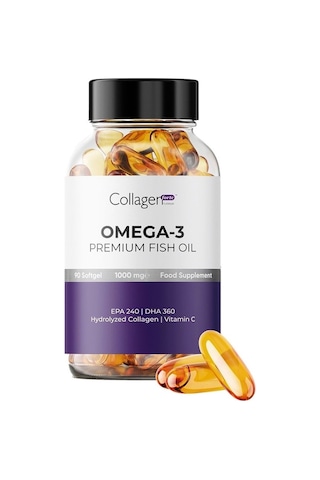 Collagen Forte Platinum Omega 3 Premium Balık Yağı 90 Kapsül