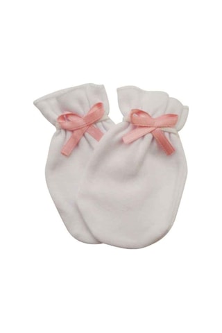 Ilkebebe Sevi Bebe 153 Tüllü Eldiven 0-3 Ay