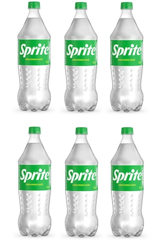 Sprite Gazoz Limon Aromalı 1 Lt X 6 Adet