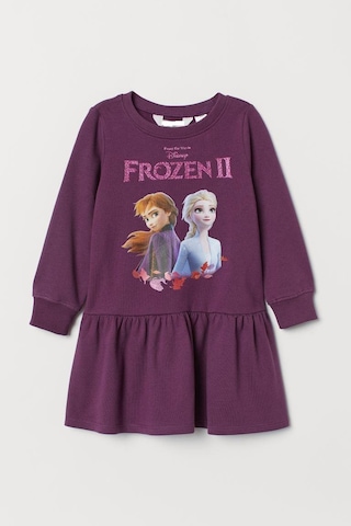 Elsa Çocuk Elbise St07906 Mor