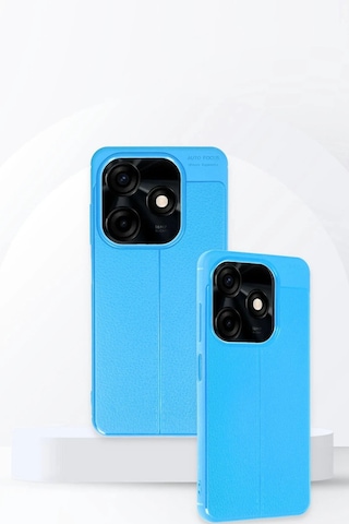 Newface - 183 - Tecno Spark Go 2024 Kılıf Auto Focus Kapak - Csmo-tex - - Mavi