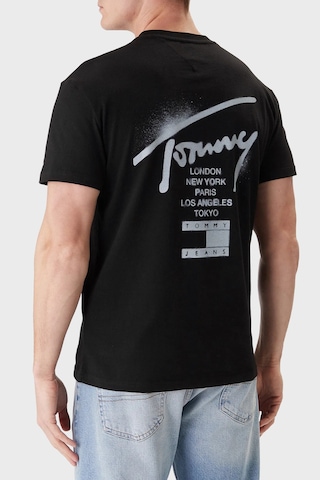 Tommy Jeans Erkek T Shirt Dm0dm22553 Bds Siyah Siyah