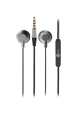 Lecoo EH101 Kablolu 3.5 MM Jacklı Kulak İçi Mikrofonlu Kulaklık