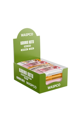 Waspco Protein Bar Karma Kutu 40G x 12 Adet 3 Çeşit