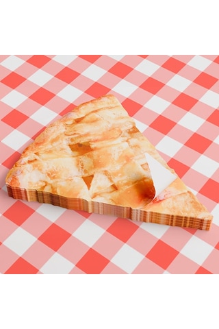 Mustard Elmalı Turta Sticky Not Kağıdı