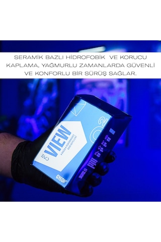 Gyeon Q² View Evo Cam Su İtici Yağmur Kaydırıcı Seramik Kaplama -
