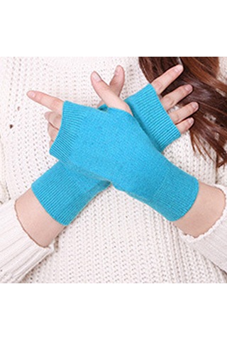 Kaşmir Yarım Parmak Eldivenler Kadınlar Kış Kısa Sıcak Örme Eldivenler Erkekler Yün Hattı Sızdıran Parmaklar Öğrenci Yazma