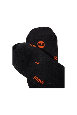 Mavi - Siyah Aktif Patik Çorap 0911035-900 Siyah