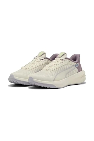 Puma Softride Courtney Wns Kadın Spor Ayakkabı Ekru Warm White-plum Jam-lilac