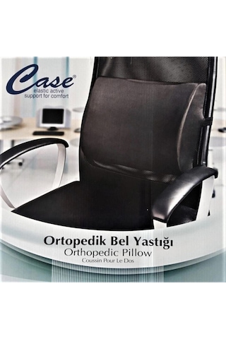 Visko Ortopedik Bel Yastığı Sırt Destek Minderi %100 Visco Diğer