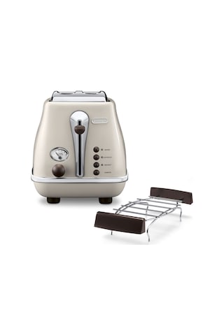 Delonghi Icona Vintage İki Dilim Ekmek Kızartma Makinesi CTOV 2103.BG