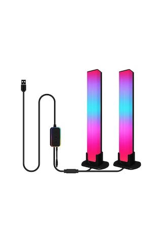 Sones Zm-021 Music Sync Led Bar Ortam Işığı Tv Tuya Masaüstü Atmosfer Lambası