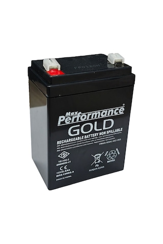 Max Performance Gold Sisleme Aküsü 12v 2.9ah Dik Bakımsız Kuru Akü