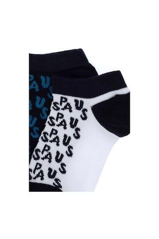 U.s. Polo Assn. Erkek Çocuk Beyaz Çorap Patik 50311345-vr013 Beyaz