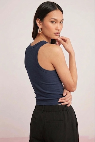 Fit Women Pamuklu Kadın Fitilli Görünümlü Kalın Askılı Basic Atlet 4624-antrasit