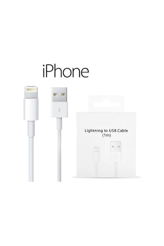 Lightning To USB Şarj Data Kablosu 1 M