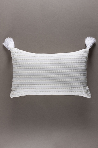 Koza Home Dolce Ekru Şönil Saç Örgü Yastık 35x55 5041