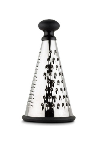 Maoyaya Mutfak Rendesi, Konik Rende, Yuvarlak, Çelik, Kaymaz, 3 Rende Gümüş Gümüş