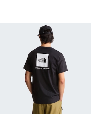 The North Face M Evolutıon Box Nse Regular Ss Erkek Tişört Nf0a8b6kky41 Nf0a8b6kky41 Siy Siyah