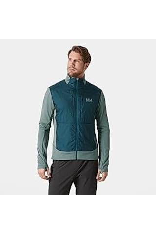 Helly Hansen Versalite Hybrid Fleece Mont Erkek Polar-28845-yeşil