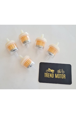 Benzin Filtresi Süzgeci 5 Adet Mıknatıslı - Motosiklet