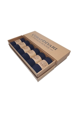 Çorapdiyarı Çorapdiyari Premium % 100 Pamuklu Dikişsiz Mevsimlik Erkek Çorabı