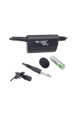 Magicvoice Mv-701 Kablolu Yaka Mikrofonu 600ohm