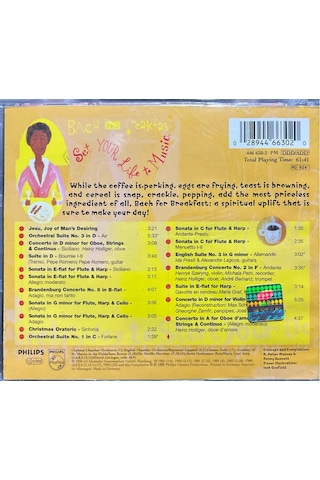 Plak Değildir Cd Dir Cd Bach For Breakfast Cd