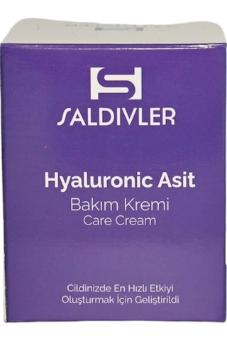 Saldivler Hyalyronic Acid İçerikli Yüz Kremi 50 ML