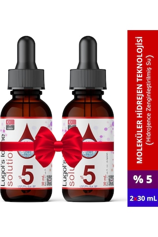 Dolar Kimya Lugol İyot Çözeltisi %5 Roll-On 2 x 30 ML