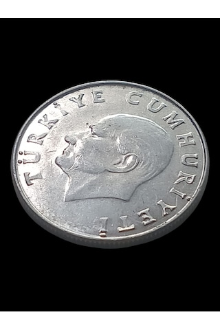 1985 Cumhuriyet Dönemi 25 Lira Madeni Koleksiyon Para Hobi Hediye Antika Darpane Numusmatik