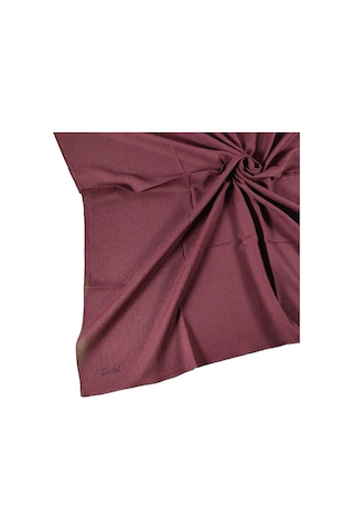 Mim Eşarp Enba Mio Jazz Caz Pamuk Eşarp 100x100 Cm Bordo