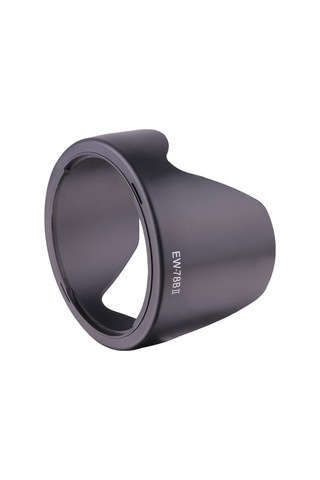 Phottix Canon EF 28-135 MM IS USM Lens için EW-78B II Parasoley