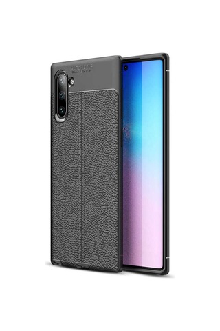 Galaxy Note 10 Kılıf Zore Niss Silikon Kapak Kırmızı