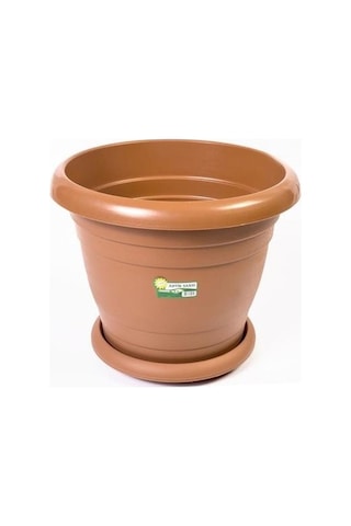 5 Beş Adet Plastik Çiçek Saksısı No 2 17X17 Cm 5 Beş Adet Plastik Çiçek Saksısı No 2 17X17 Cm
