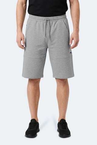 Slazenger Noctura Erkek Kapri Gri Şort