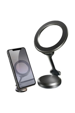 Tüm Telefonlarla Uyumlu Manyetik Araç Telefonu Tutacağı Katlanır 360 Derece Dönen Telefon Standı 54