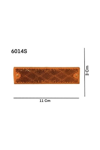Sarı Vidalı & Yapıştırma Dikdörtgen Reflektör Made In Usa