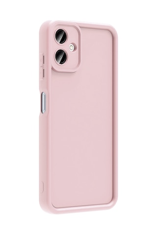Samsung Uyumlu Galaxy A07 Kılıf Kamera Korumalı Zore Ananas Kapak - Siyah Siyah
