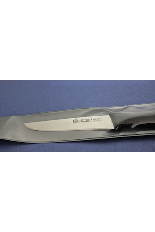 Sebze Bıçağı 12 Cm Hulusi - Drita Bıçak Üstüne Dökme Moblen Saplı 20mm X 120mm X 1.5mm 11361.12 Siyah Renk Diğer