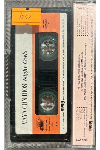 Plak Değildir Kaset Tir Vaya Con Dios Night Owls Kaset