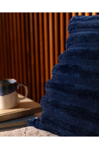 Madame Coco Bourgogne Kırlent Kılıfı - Lacivert - 45x45 Cm Kırl0000000063