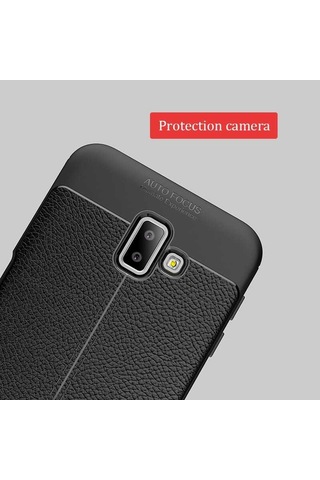 Samsung Uyumlu Galaxy J6 Plus Kılıf Zore Niss Silikon Kapak Kırmızı