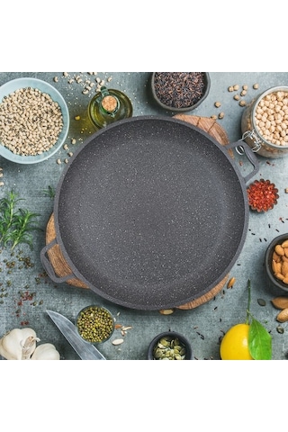 Gülsan Döküm Bazlama Gözleme Tava 36 cm
