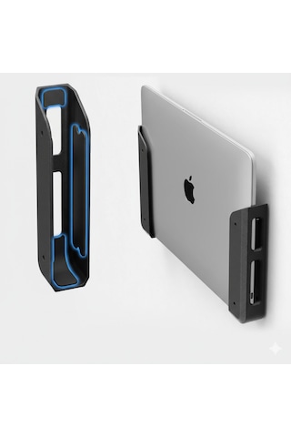 Duvar/masa Altı Yapışkanlı Laptop & Tablet Stand Tutucu 1 Çift